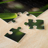 Grote witte narcissen op een lentedag legpuzzel (Zijkant)