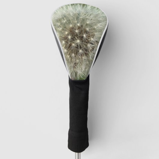 Grote Witte Paardenbloem  Golfheadcover (Voorkant)