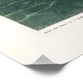 Grote witte reiger, 1835, De vogels van Amerika Poster (Hoek)