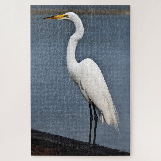 Grote Witte Reiger Legpuzzel (Verticaal)