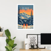 Grote witte reisposter - British Columbia 1 Poster (Thuiskantoor)