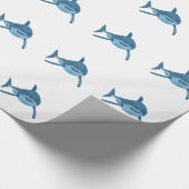 GROTE WITTE SHARK CADEAUPAPIER (Hoek)