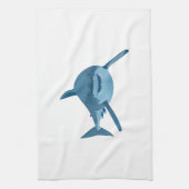 GROTE WITTE SHARK THEEDOEK (Verticaal)