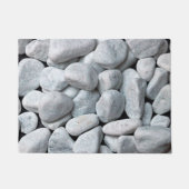 Grote witte stenen deurmat (Voorkant)