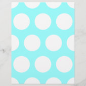Grote Witte Stippen Flyer (Achterkant)