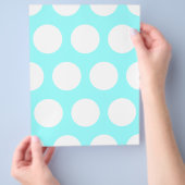 Grote Witte Stippen Flyer (Hand)