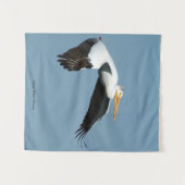 Grote witte tapijten wandkleed (Voorkant (horizontaal))