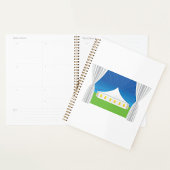 Grote Witte Tent Spiral Planner