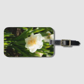 Grote witte vlekken op een lentedag bagagelabel (Voorkant (horizontaal))