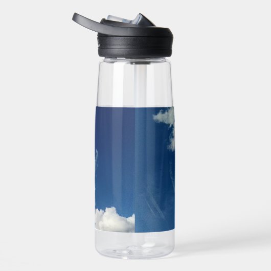Grote witte wolk waterfles (Rechts)