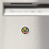 GROTE WOLF-LODGE MAGNEET (Insitu (Vaatwasser))