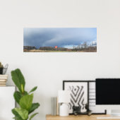 Grote wolk boven Poster (Thuiskantoor)