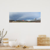 Grote wolk boven Poster (Keuken)