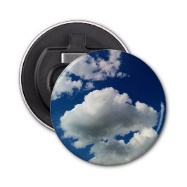 Grote wolk button flesopener
