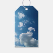 Grote wolk cadeaulabel (Voorkant)