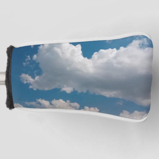 Grote wolk golfheadcover (Voorkant)