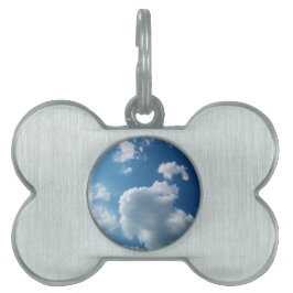 grote wolk huisdieren naamplaatje