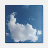 Grote wolk magneet (Voorkant)