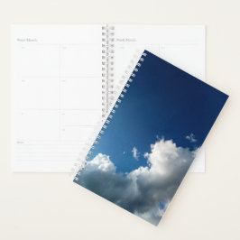 Grote wolk planner