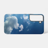 Grote wolk samsung galaxy hoesje (Achterkant horizontaal)