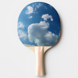 Grote wolk tafeltennisbatje