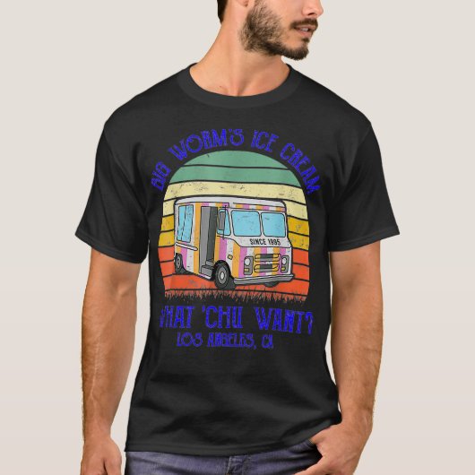 Grote Worms Ijs Wat Chu wilt _8 T-shirt (Voorkant)