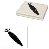 Grote wortel rubberstempel (Gestempeld)