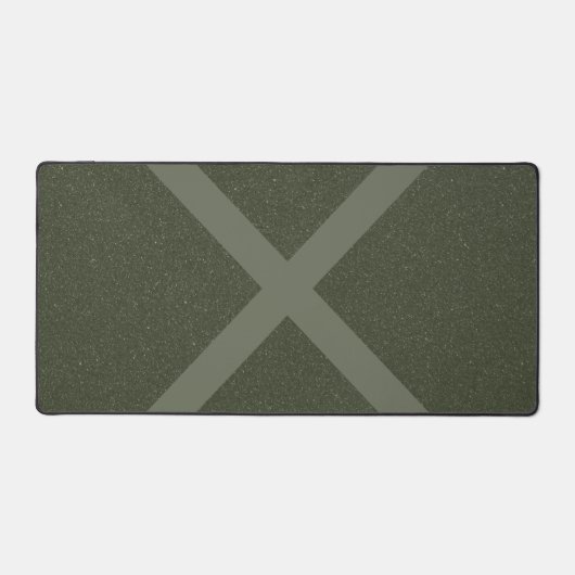 Grote X Moss Green Desk Mat  (Voorkant)