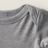 Grote Yard Sterke Bahama's Baby blauw (Detail - Nek (in wit))