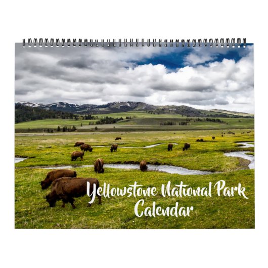 Grote Yellowstone Parkkalender Kalender (Hoes)