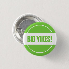 Grote Yikes! Knop Ronde Button 3,2 Cm