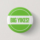 Grote Yikes! Knop Ronde Button 3,2 Cm (Voorkant)