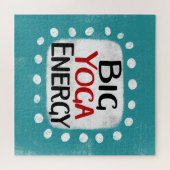 Grote Yoga Energie Jigsaw Puzzel (Horizontaal)