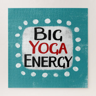 Grote Yoga Energie Jigsaw Puzzel