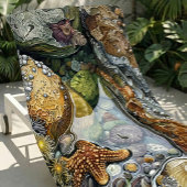 Grote & Zachte Kleurrijke Getijdenschatten Strandl Strandlaken