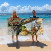 Grote & Zachte Kleurrijke Getijdenschatten Strandl Strandlaken