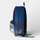 Grote zachte wolk bedrukte rugzak (Rechts)