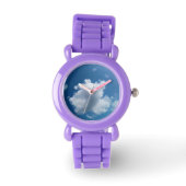 Grote zachte wolk horloge (Voorkant)