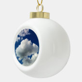 Grote zachte wolk keramische bal ornament (Rechts)