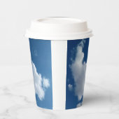 Grote zachte wolk papieren bekers (Links)