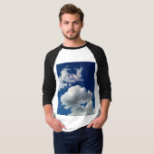 Grote zachte wolk t-shirt (Voorkant volledig)