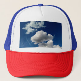 Grote zachte wolk trucker pet