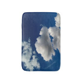 Grote zachte wolken badmat (Voorkant Verticaal)
