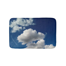 Grote zachte wolken badmat