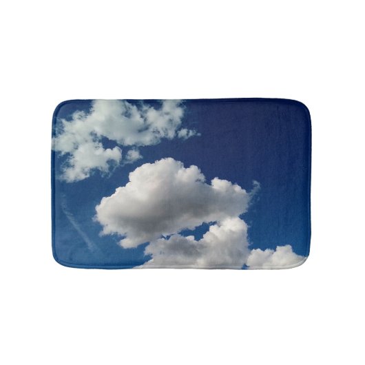 Grote zachte wolken badmat (Voorkant)