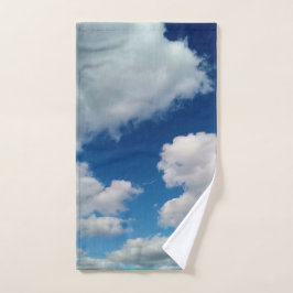Grote zachte wolken handdoek