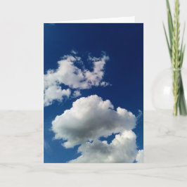 Grote zachte wolken kaart