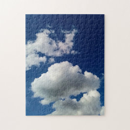 Grote zachte wolken legpuzzel