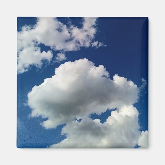 Grote zachte wolken magneet (Voorkant)