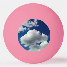 Grote zachte wolken pingpongbal